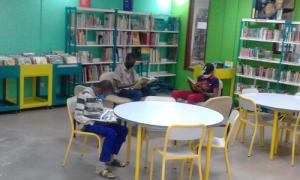 La médiathèque de Brazzaville