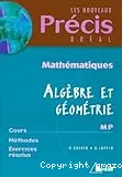 Mathématiques, algèbre et géométrie