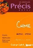 Chimie, MPSI-PTSI