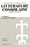 Panorama critique de la littérature congolaise contemporaine