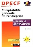 Comptabilité générale de l'entreprise, DPECF, épreuve nø 4