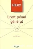 Droit pénal général