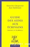 Guide des aides aux écrivains