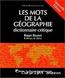 Mots de la géographie (Les)