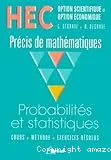 Probabilités, statistiques