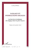 Langage et interactions sociales