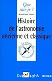 Histoire de l'astronomie ancienne et classique