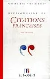 Dictionnaire de citations françaises