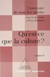 Qu'est-ce que la culture ?