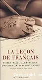 leçon de français (La)