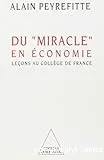 Du miracle en économie