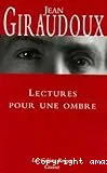 Lectures pour une ombre