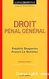 Droit pénal général