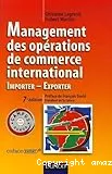 Management des opérations de commerce international