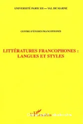 Littératures francophones: