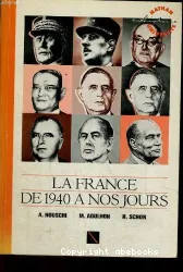 France de 1940 à nos jours