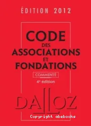 Code des associations et fondations 2012