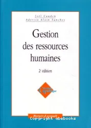 Gestion des ressouces humaines