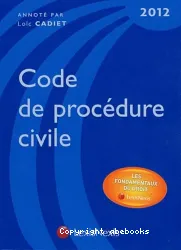 Code de procédure civile 2012