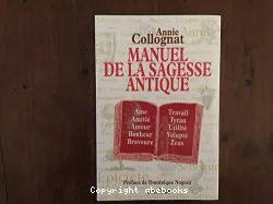 Manuel de la sagesse antique