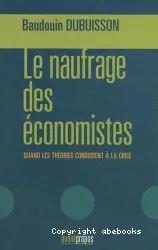 Naufrage des économistes