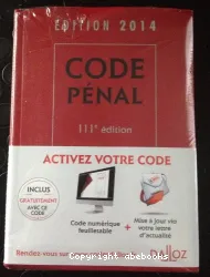 Code pénal 2014