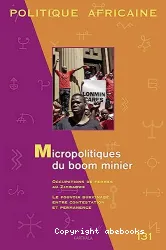 Micropolitiques du boom minier