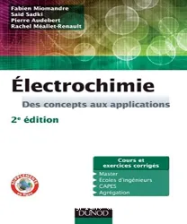 Electrochimie, des concepts aux applications