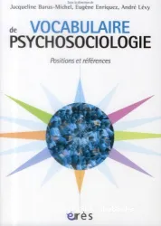 Vocabulaire de Psychosociologie