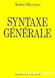 Syntaxe générale