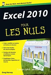 Excel 2010 pour les nuls