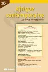 Afrique contemporaine. 216