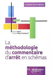 La Méthodologie du commentaire d’arrêt en schémas