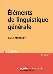 Eléments de linguistique générale