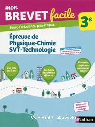 Épreuve de Physique-Chimie-SVT-Technologie 3ème