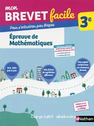 Epreuve de Mathématiques 3ème