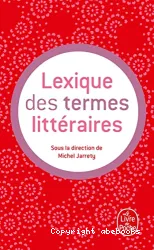 Lexique des termes littéraires