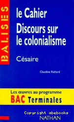 Le Cahier Discours sur le colonialisme