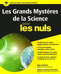 Les Grands Mystères de la Science pour les nuls