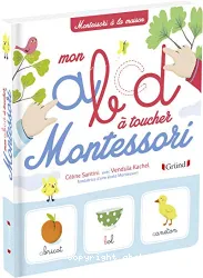 Mon ABCD à toucher Montessori