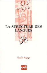 La structure des langues