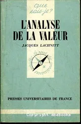 L'Analyse de la valeur