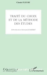 Traité du choix et de la méthode des études