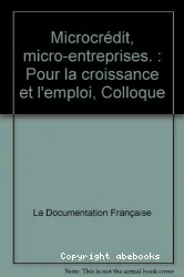 Microcrédit, micro-entreprises