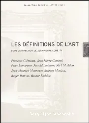 Les définitions de l'art