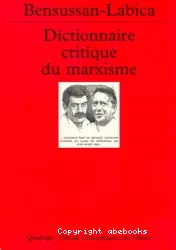 Dictionnaire critique du marxisme