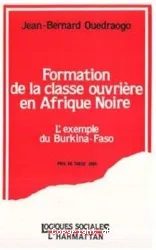 Formation de la classe ouvrière en Afrique noire:l'exemple du Burkina.Prix de thèse 1989