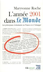 L'année 2001 dans LE MONDE : Les principaux événements en France et à 'étranger