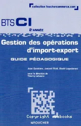 BTS 2e année Gestion des opérations dimport-Export