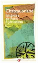 Itinéraire de Paris a Jérusalem